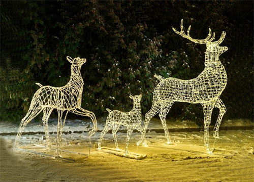 Светодиодные фигуры животных в Ярославле